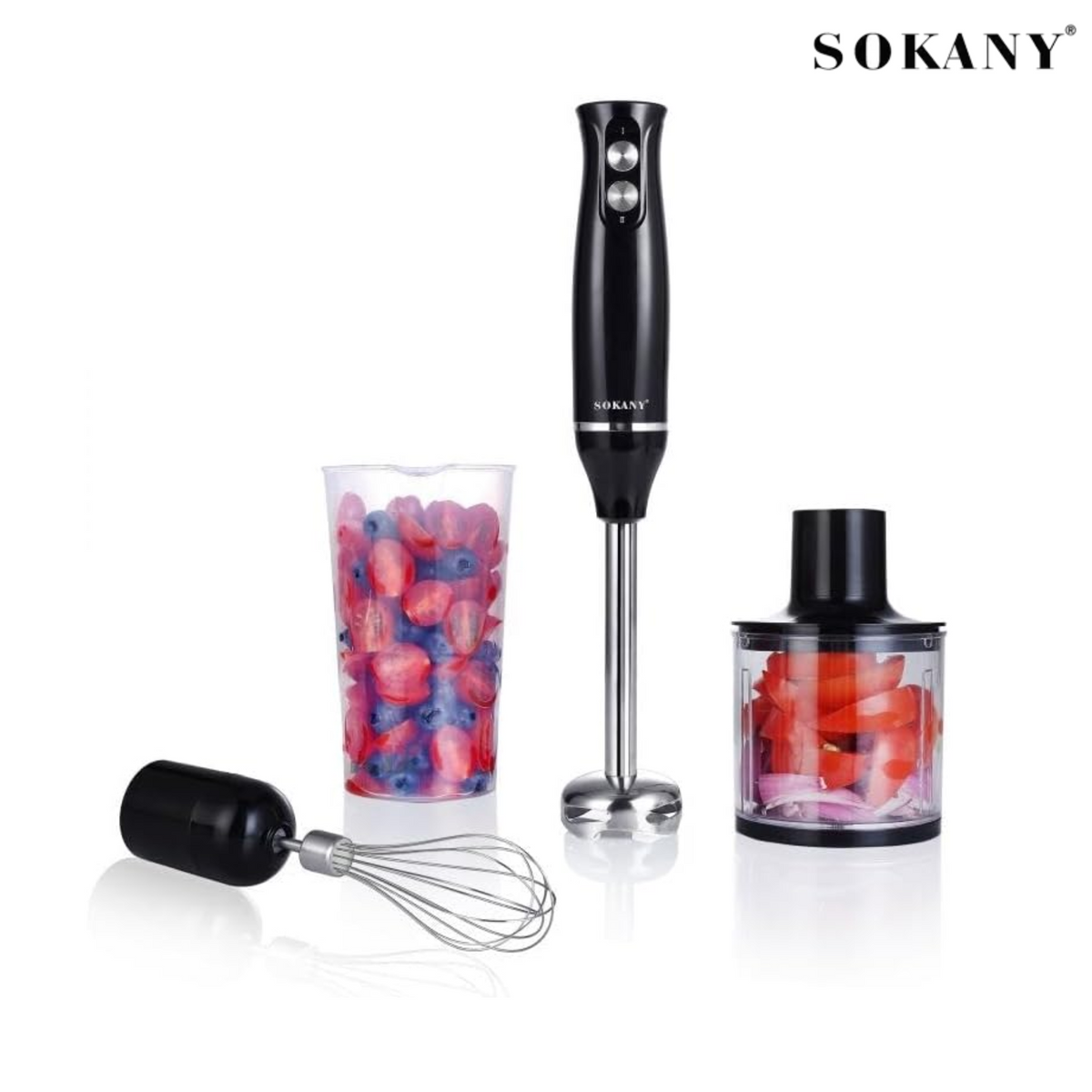 SOKANY HAND BLENDER 4 IN 1 PRICE visual data 6