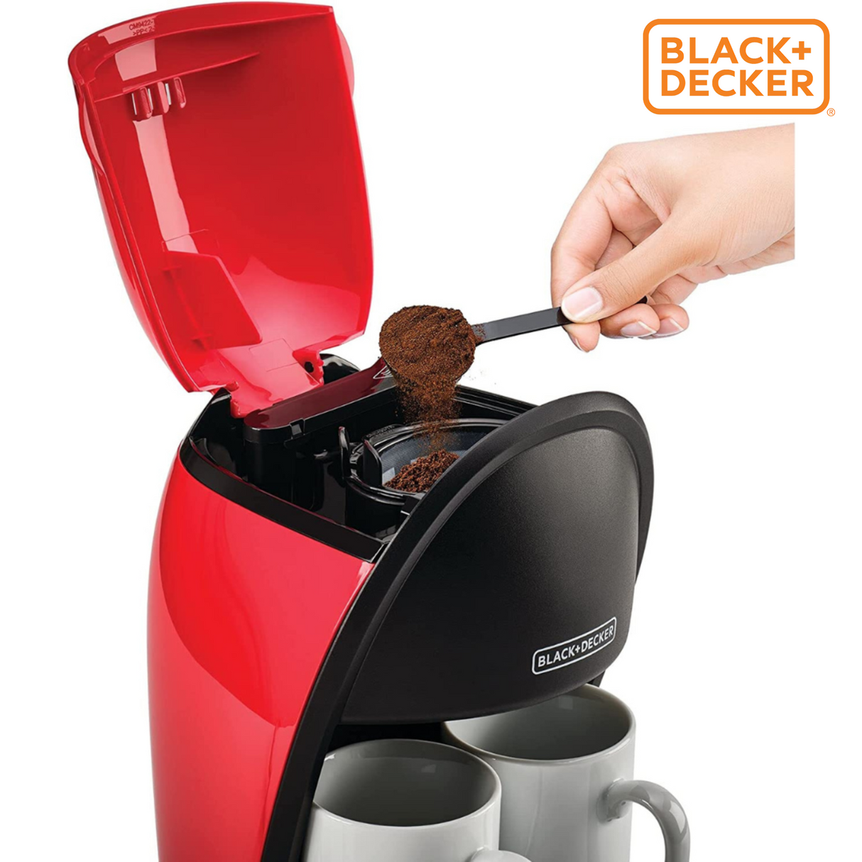 Black & Decker Coffee Maker - 450 Watt, 2 cups