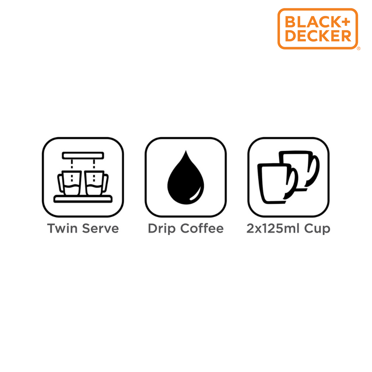 Black & Decker Coffee Maker - 450 Watt, 2 cups