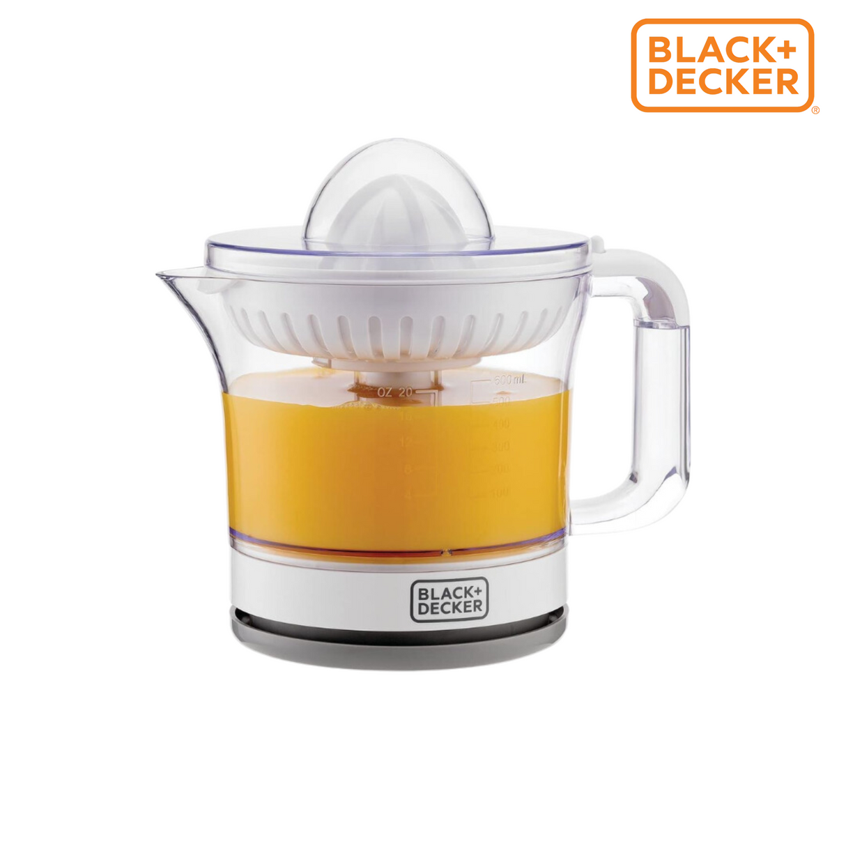 Black & Decker Electrical Citrus Juicer - 25 Watt, 600 ml