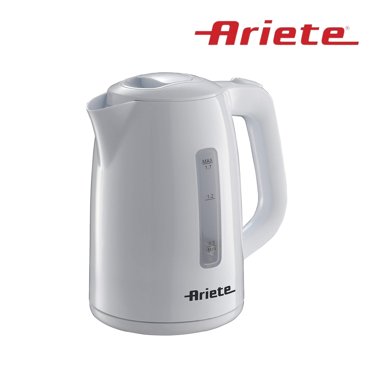 Ariete White Kettle - 2200 Watt, 1.7 Liters