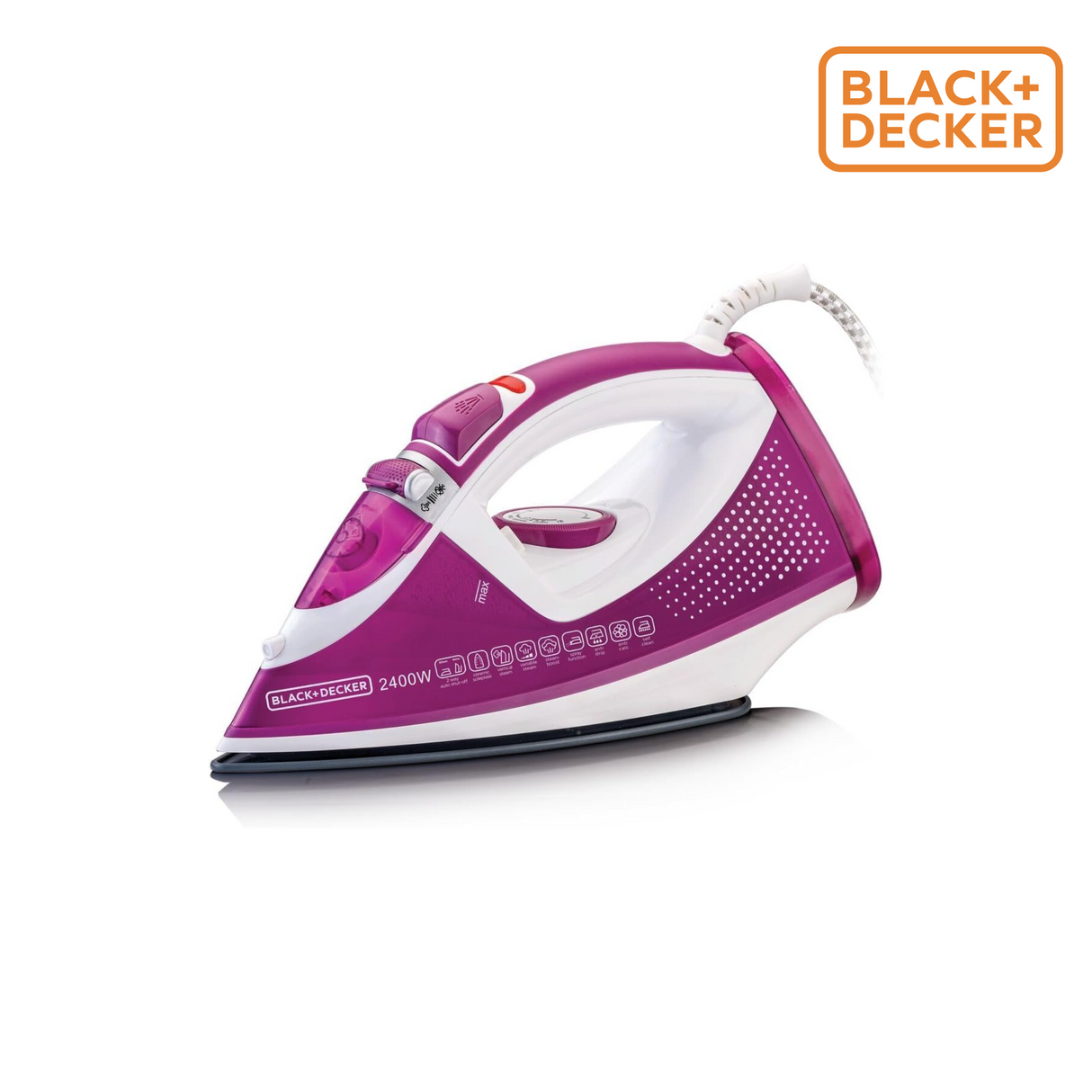 Black+Decker Steam Iron X2450-B5 - 2400W