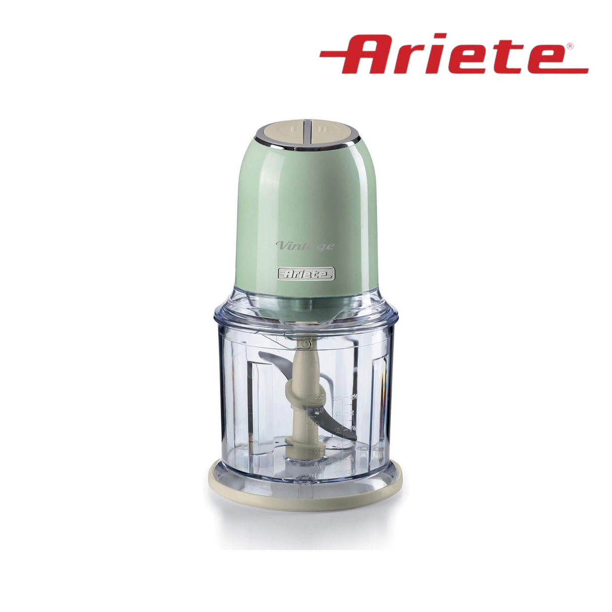 Ariete Vintage chopper - 400 Watt, 600 ml