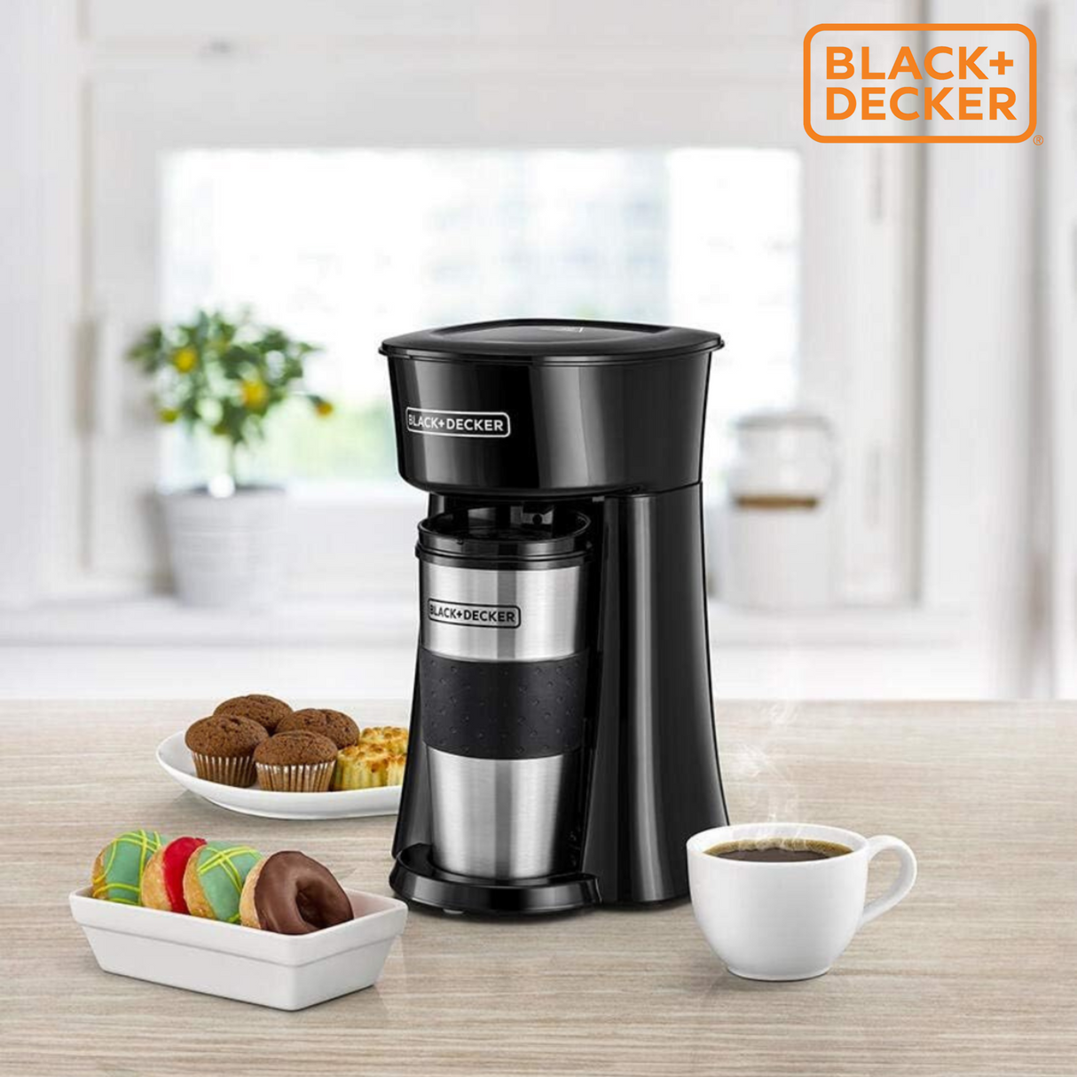 Black & Decker Coffee Maker - 650 Watt, 1 Mug