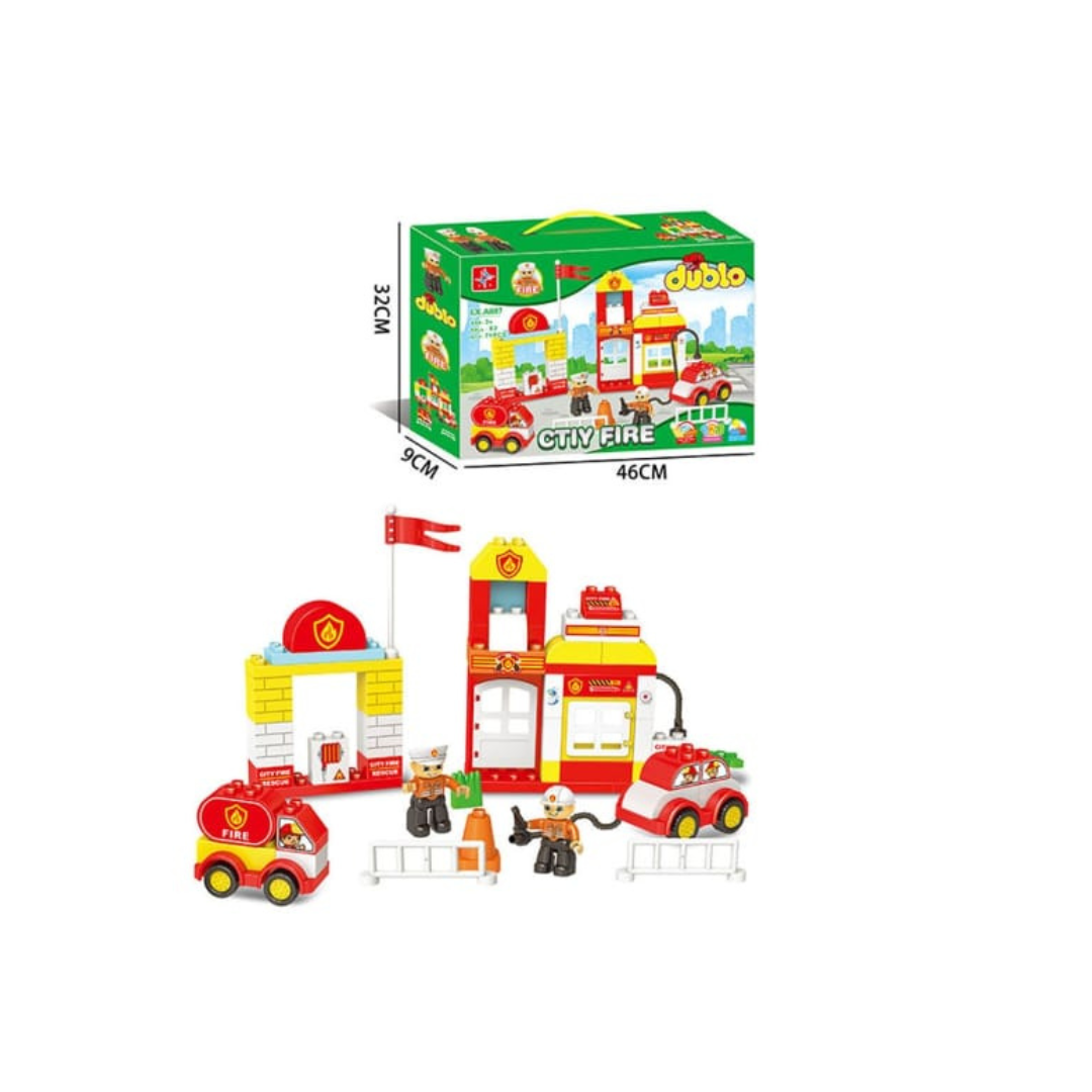 City Fire Building Blocs - 71 pcs