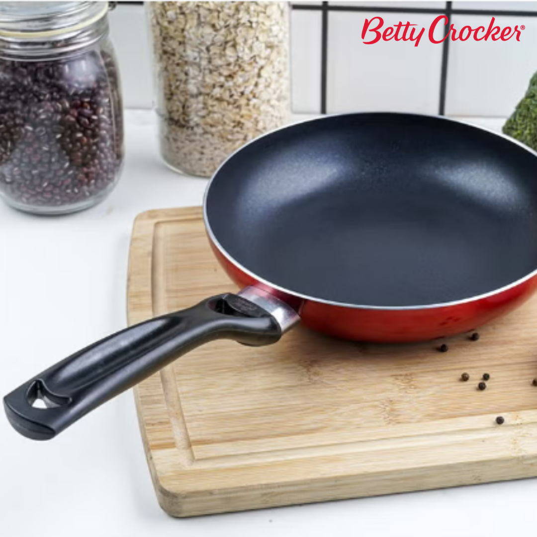 Betty Crocker Fry Pan Set BC2040, 2 Pieces,24/28Cm