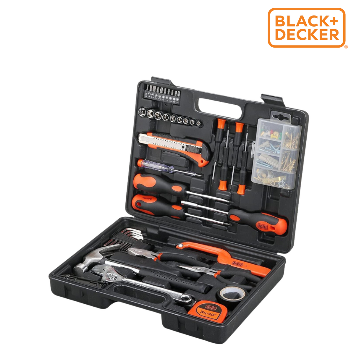 Black & Decker Hand Tool Kit- 126 pieces