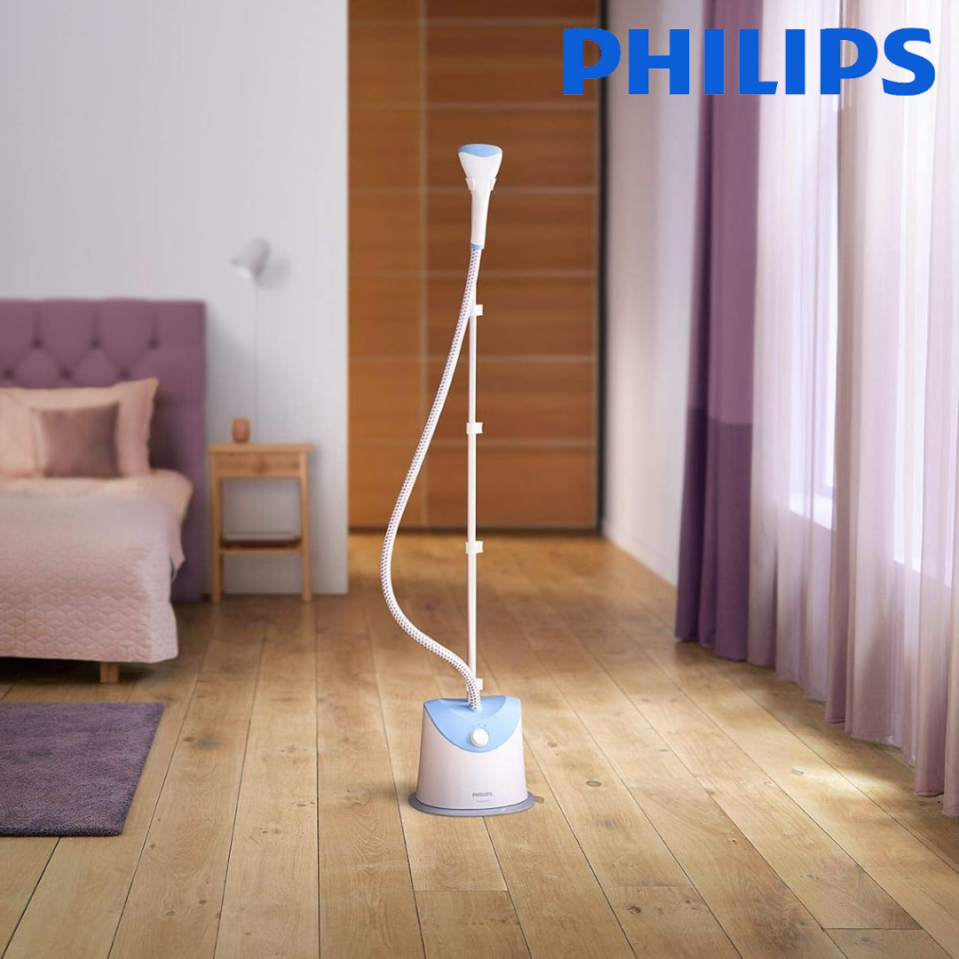 PHILIPS Standing Garment Steamer Easy Touch/Blue GC482/26 - 1600 Watt