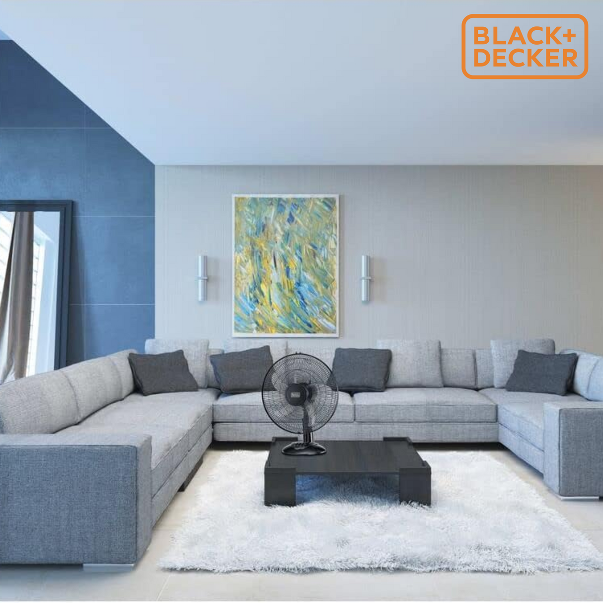 Black & Decker 16 Inch Table Fan Black FD1620-B5