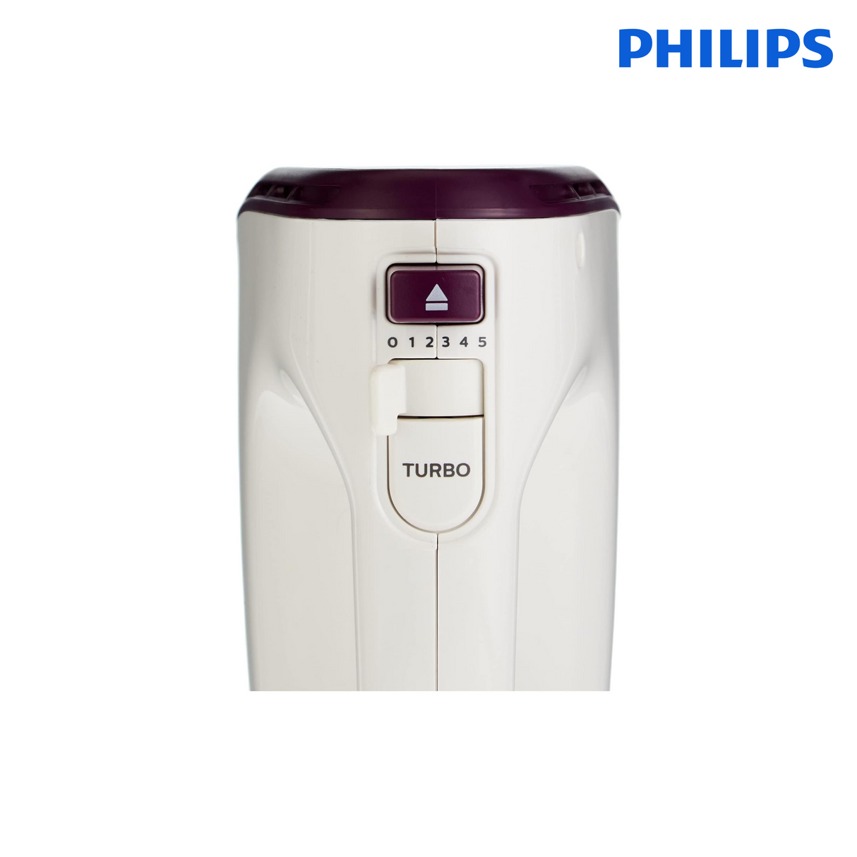 Philips 5 Speeds Hand Mixer Hr3740/11 With Wire Beaters And Dough Hooks