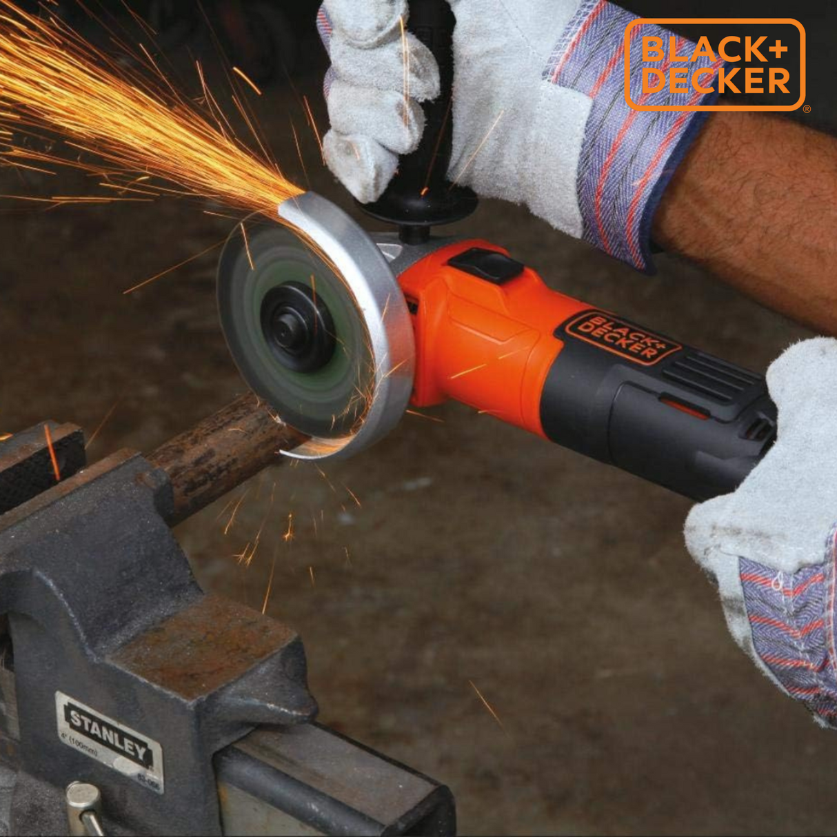 Black & Decker Angle Grinder - 650 Watt, 100Mm