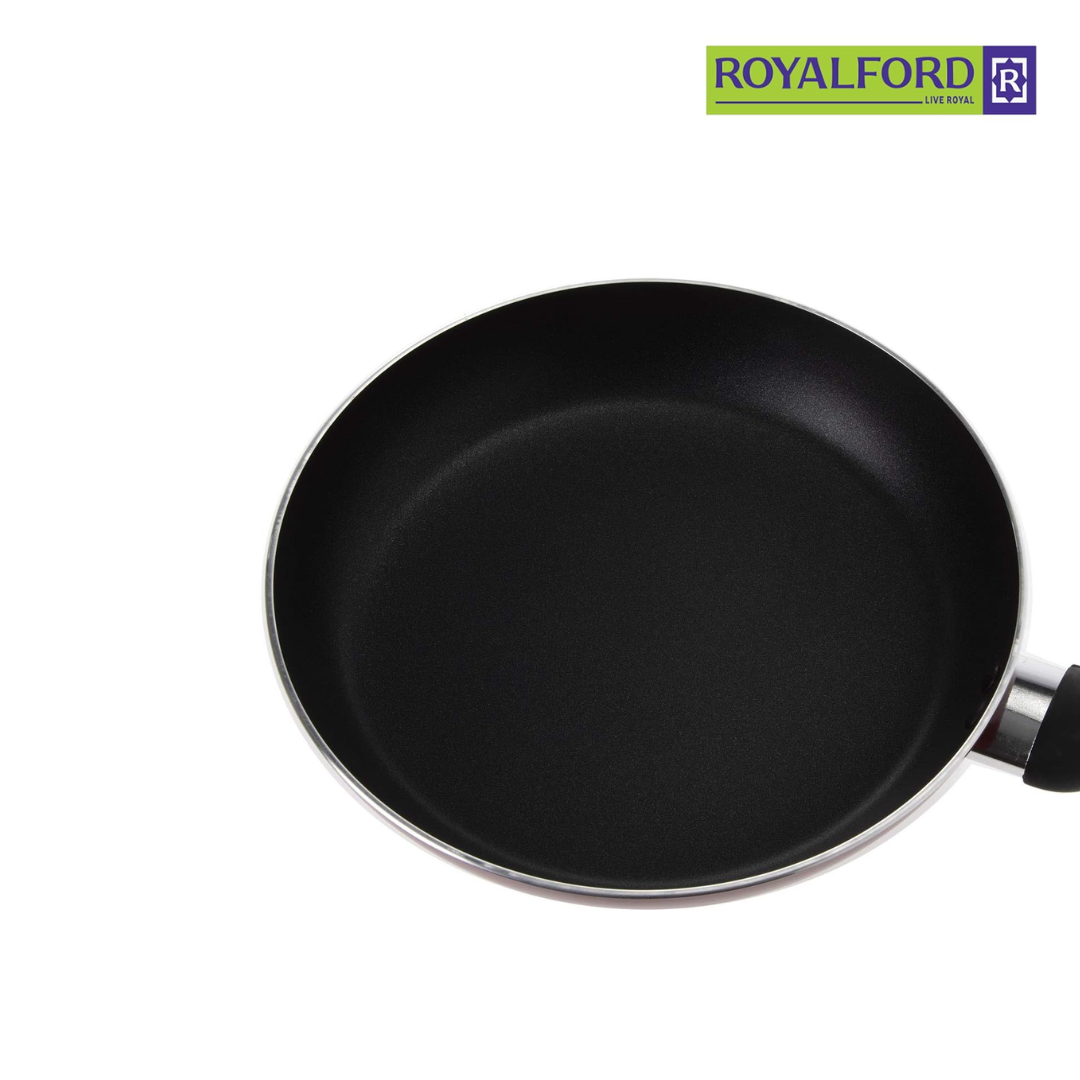 Royalford rf2953 Frying Pan with Glass Lid - 28 cm