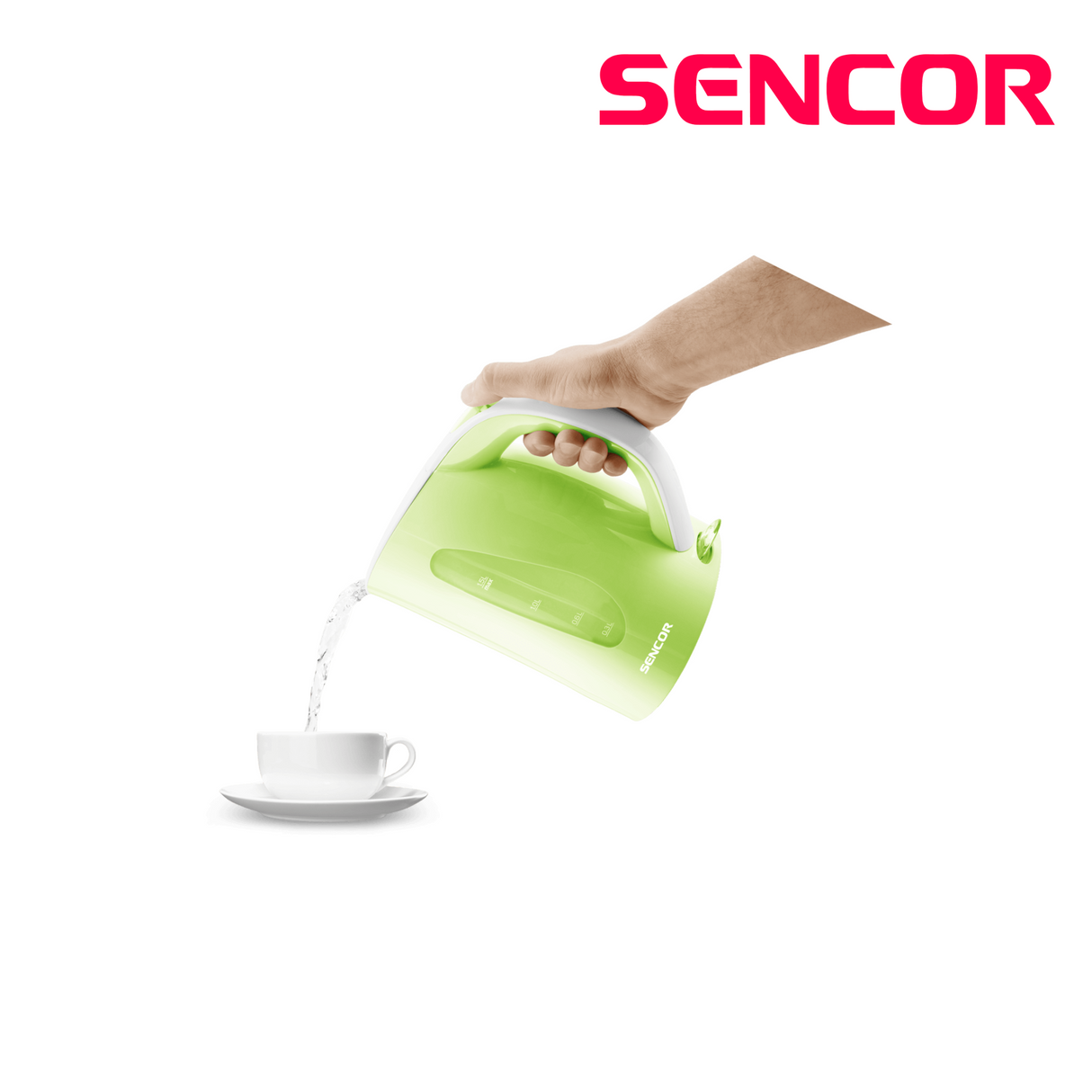 Sencor Kettle - 2000 Watt, 1.5 Liters