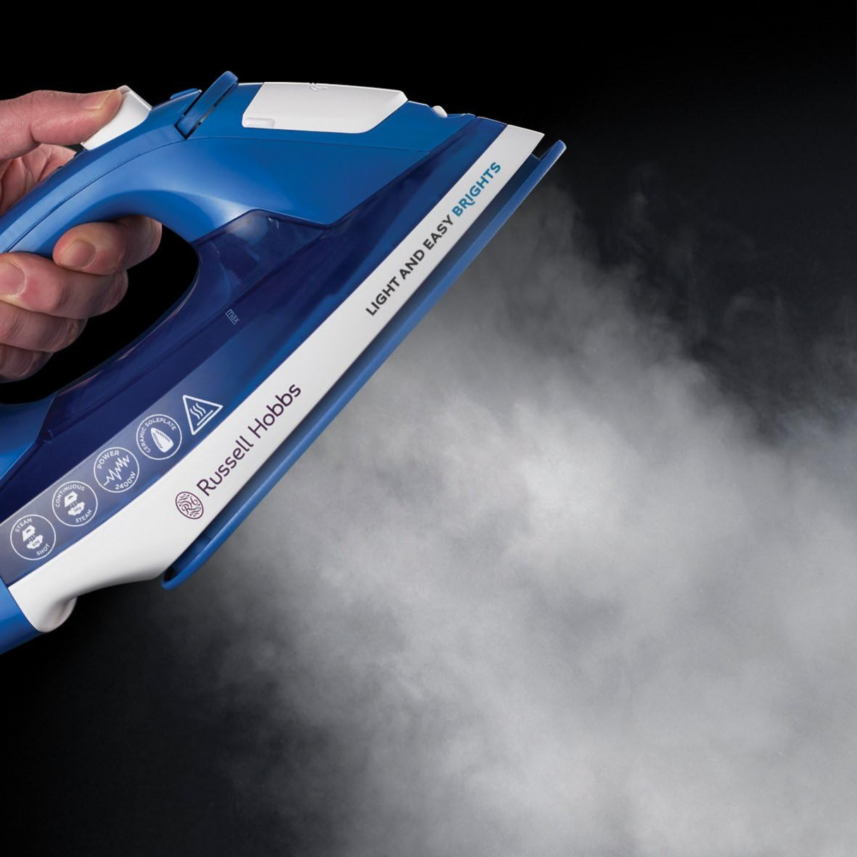 Russell Hobbs Steam Iron- 2400 Watt, 240 Ml