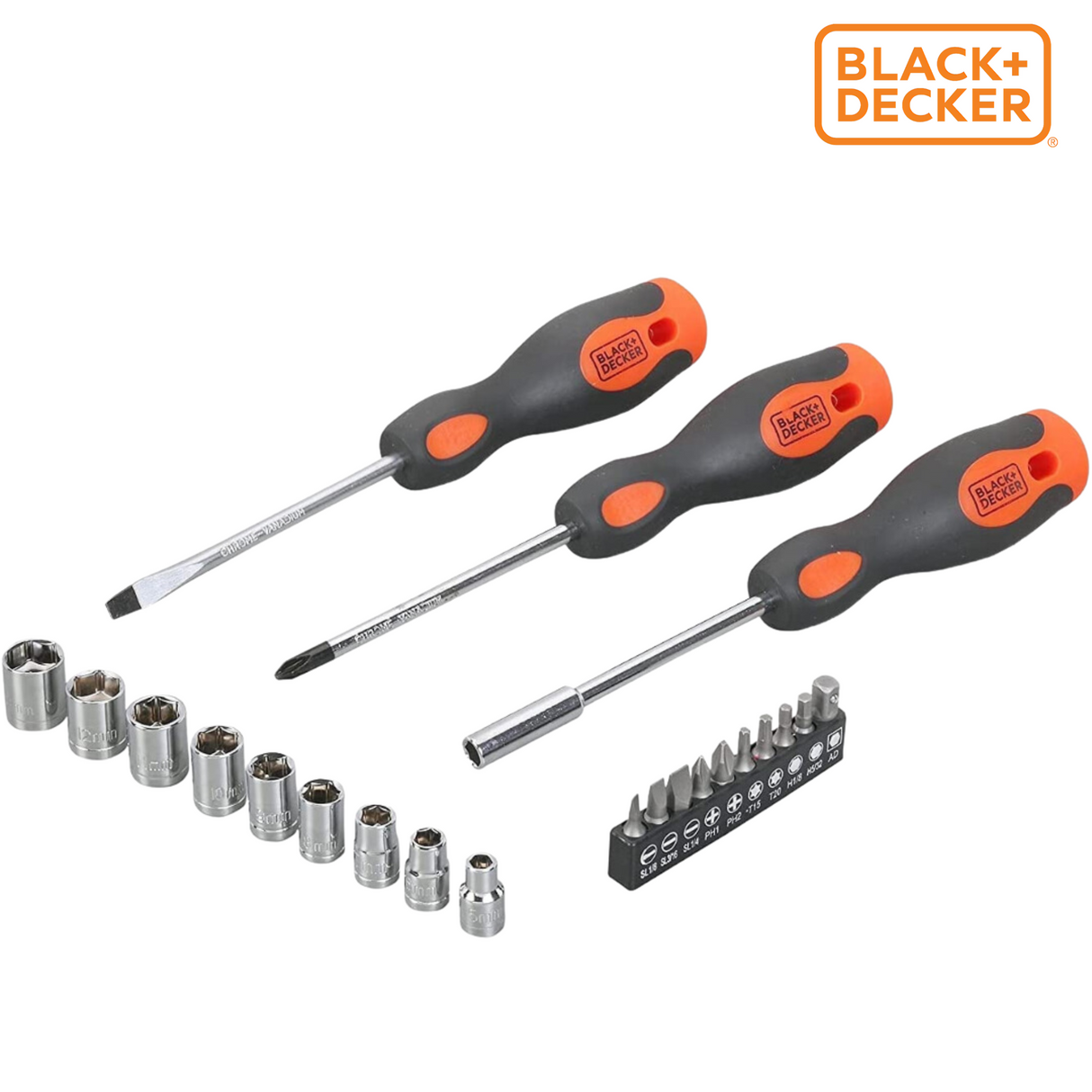 Black & Decker Hand Tool Kit- 126 pieces