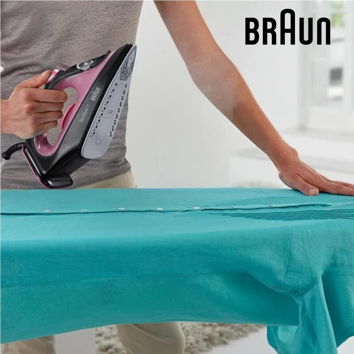 Braun Steam Iron-2000 Watt, 220 Ml