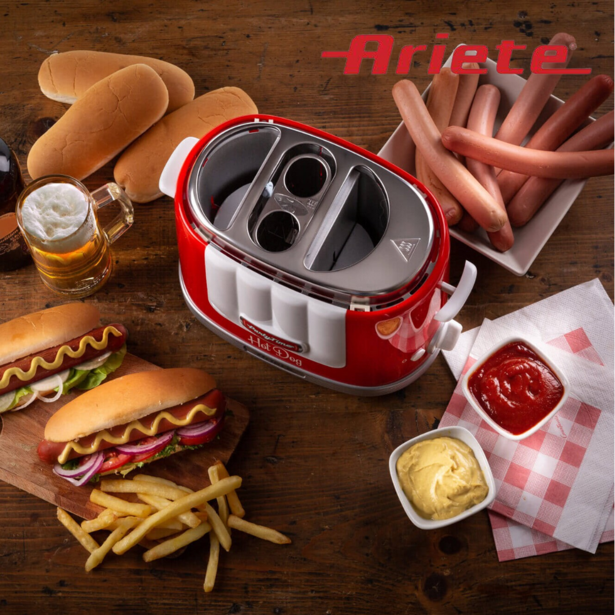 Ariete Hot Dog Maker - 650 Watt