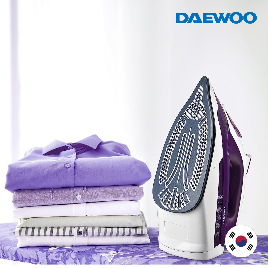 Daewoo Steam Iron- 2400 Watt, 320 Ml