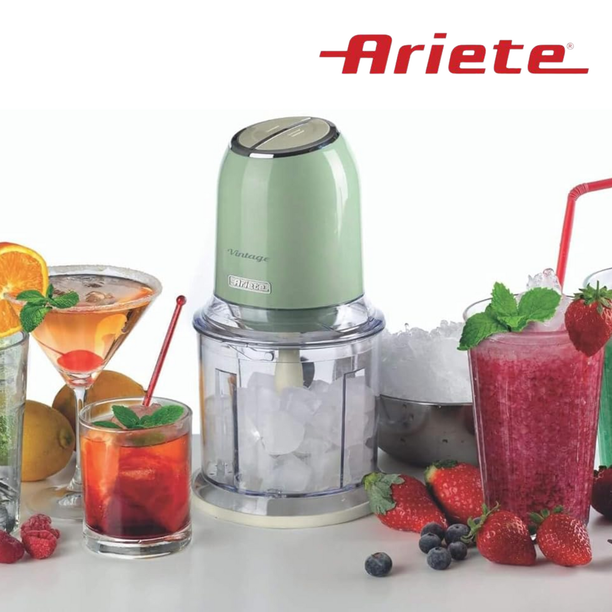 Ariete Vintage chopper - 400 Watt, 600 ml