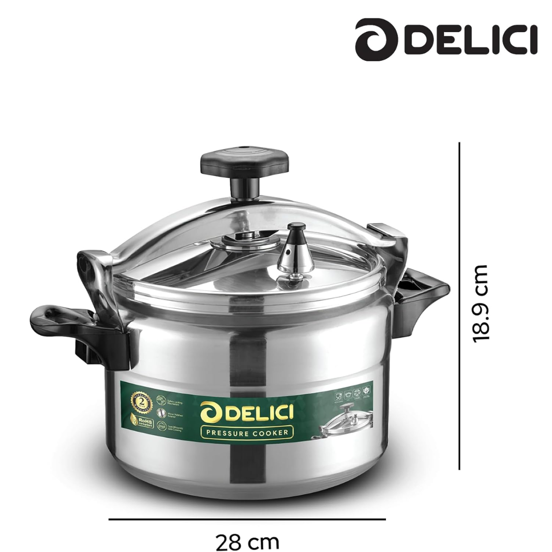 DELICI Aluminum Pressure Cooker DPC11A - 11 Liters