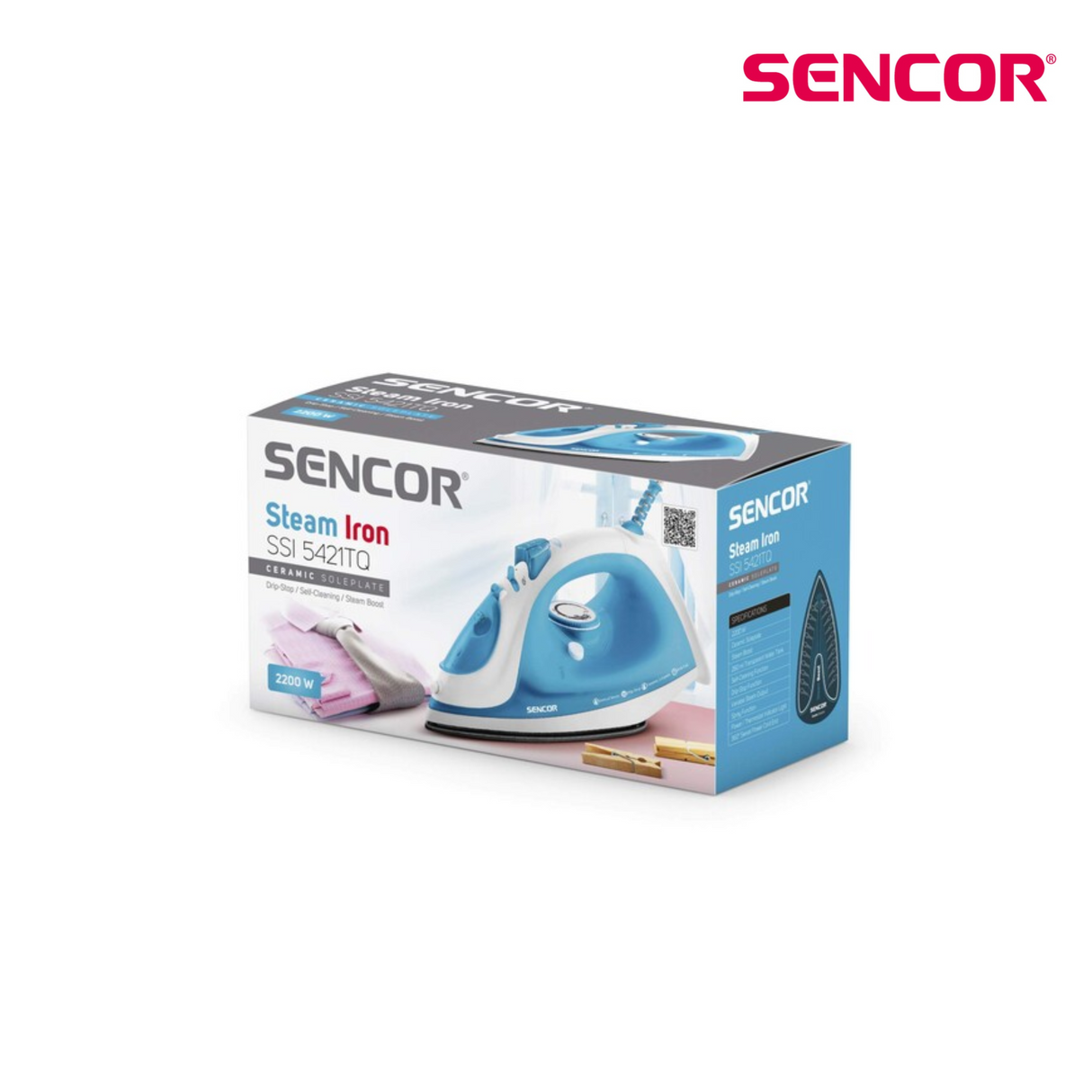 Sencor Steam Iron SSI 5421TQ - 2200 Watt