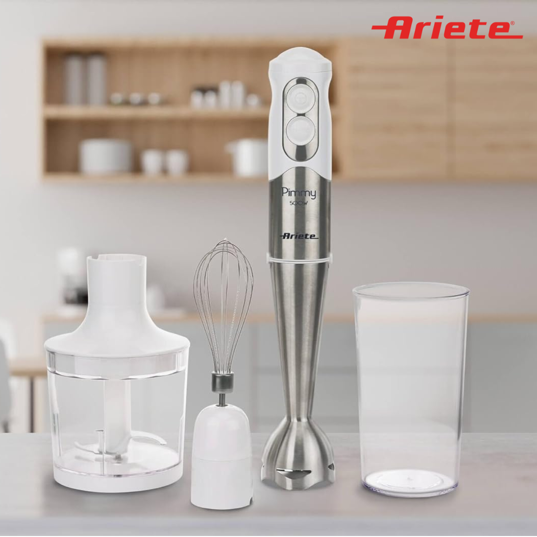 Ariete 3 in 1 Hand Blender Set - 500 Watt