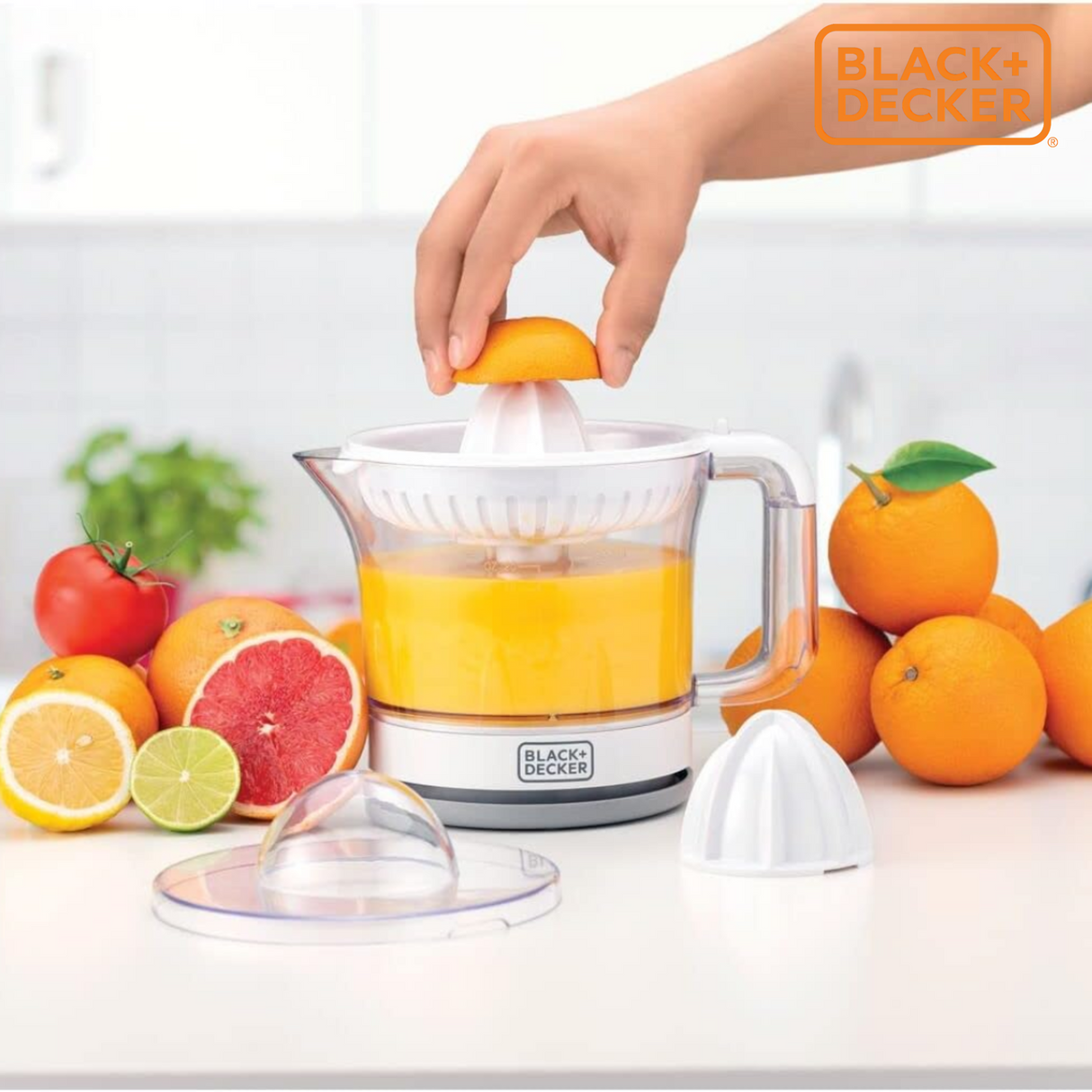 Black & Decker Electrical Citrus Juicer - 25 Watt, 600 ml
