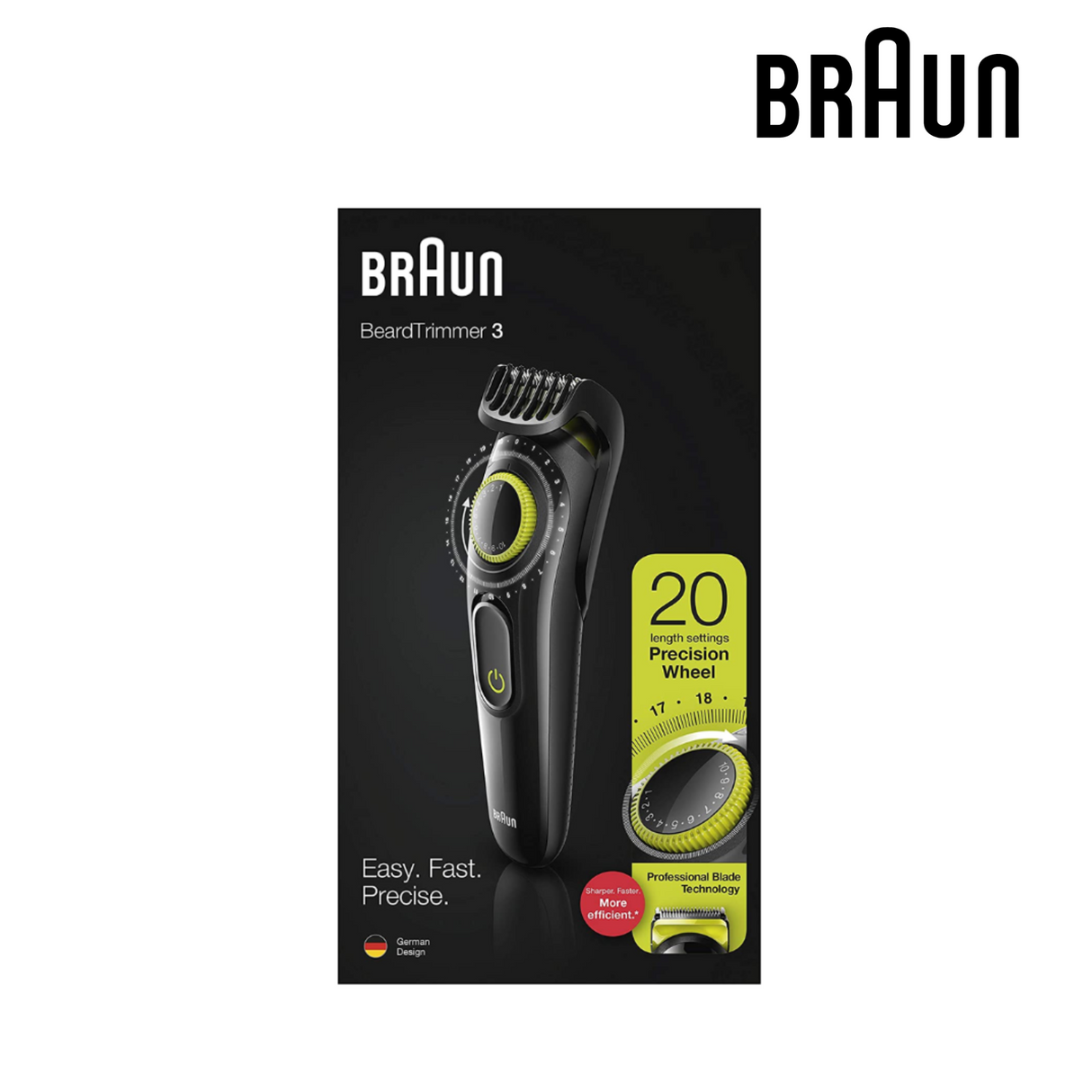 Braun Beard Trimmer Bt3221
