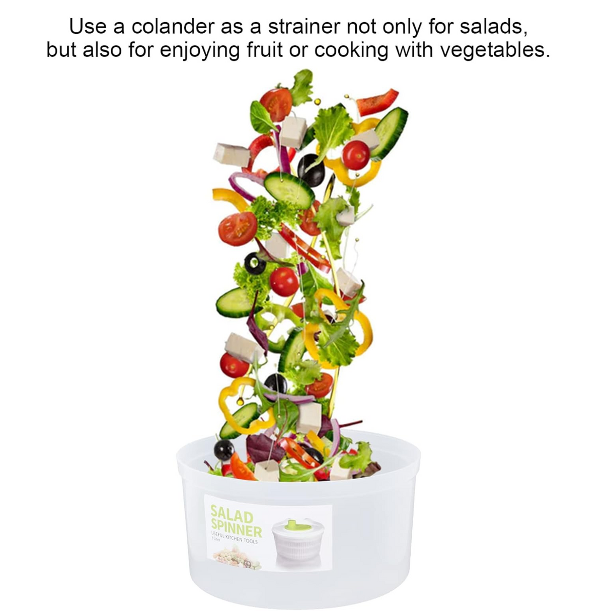 Vegetable Drainer, Multifunctional Vegetable Spinner