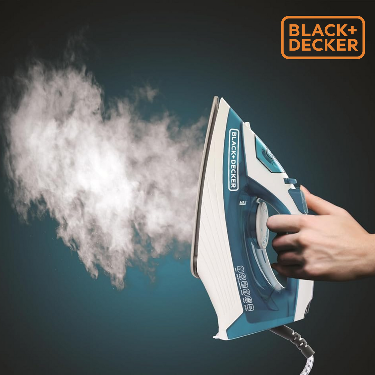 Black & Decker Steam Iron X1575 1600 Watt