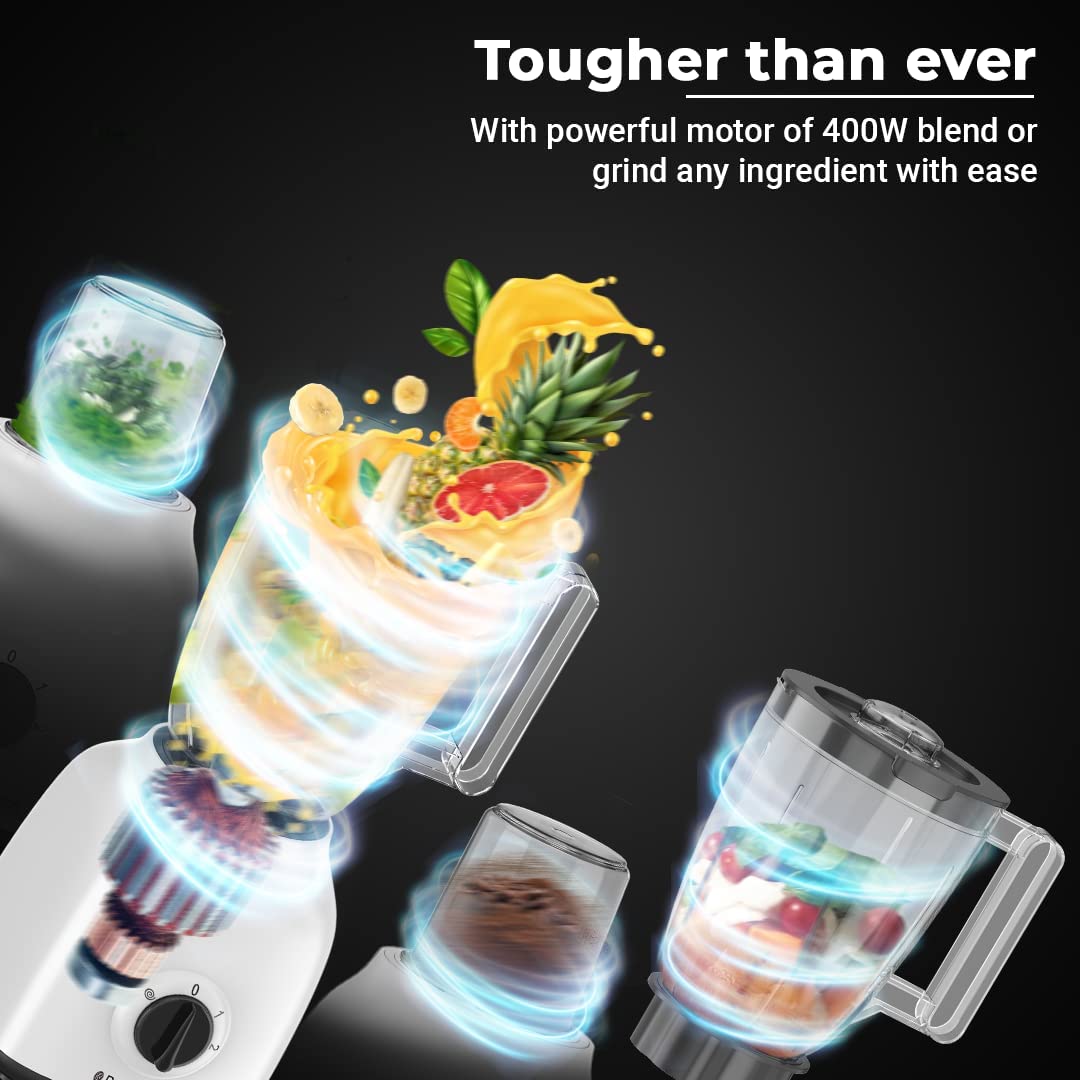 Russell Hobbs 4 in 1 Blender - 400 Watt, 1.5 Liters