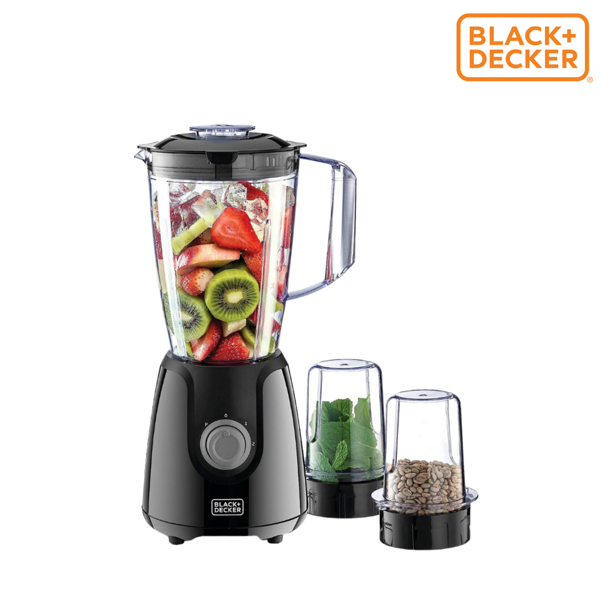 Black & Decker Blender - 400Watt, 1.5 Liters