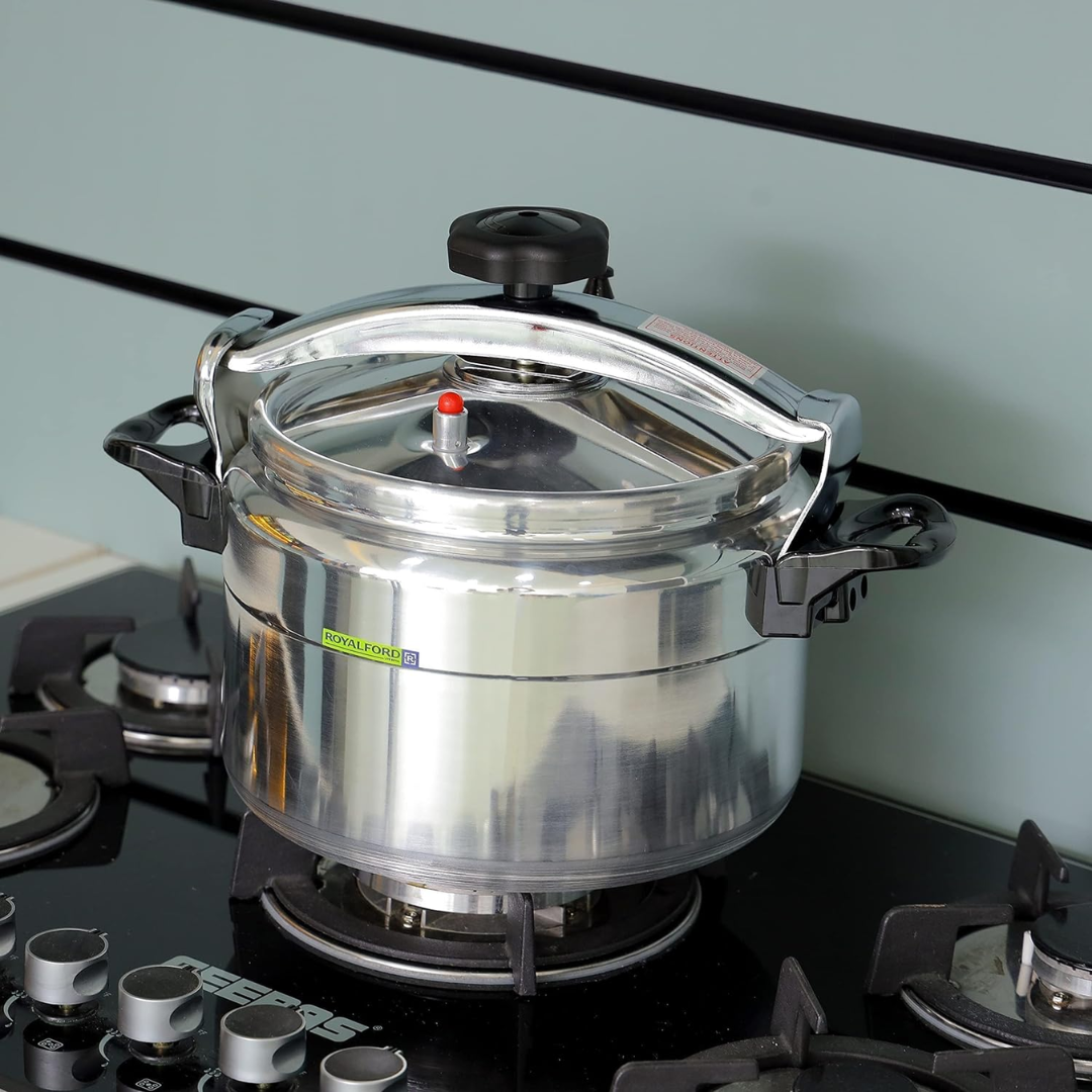 Royalford 9.0 L Aluminum Pressure Cooker- RF11175