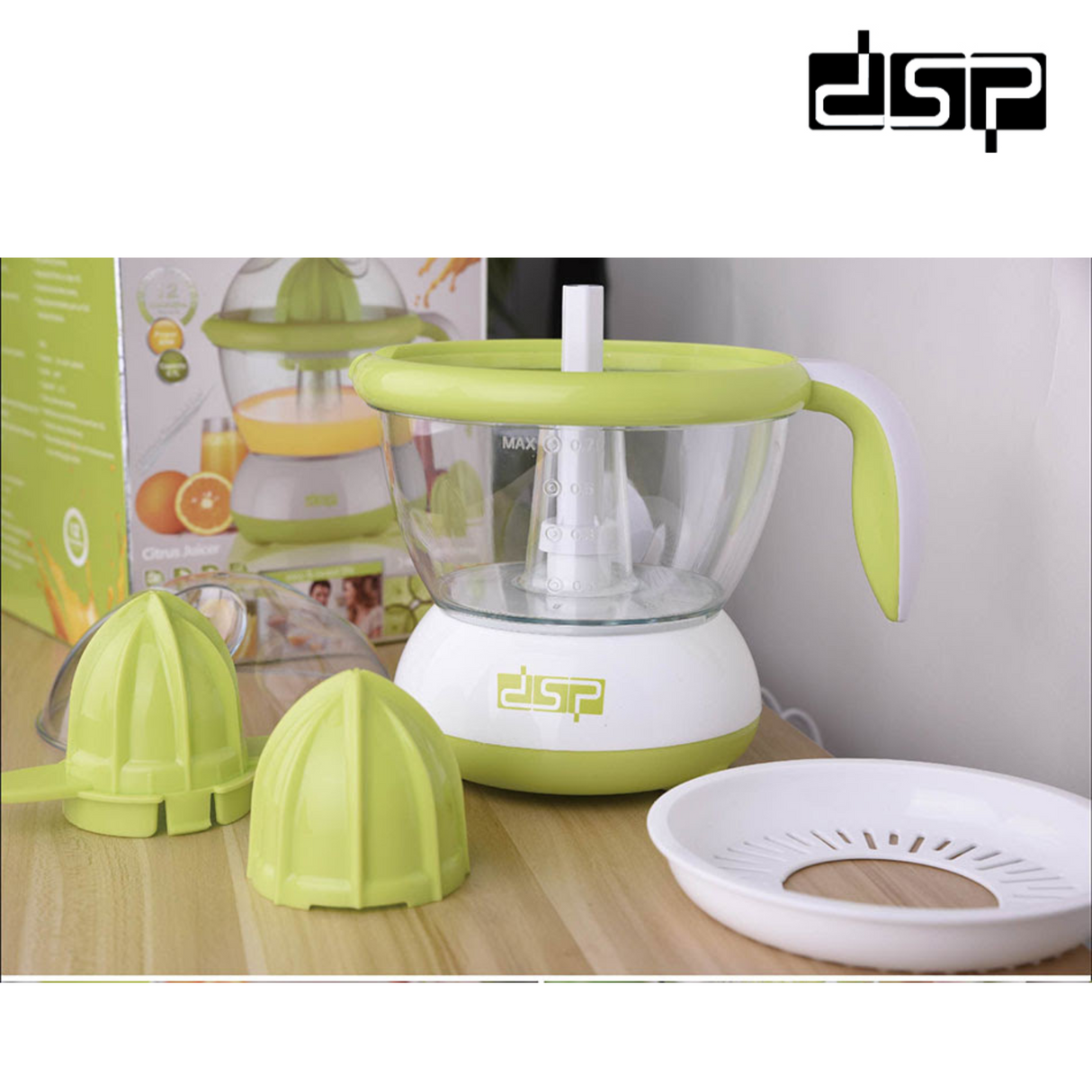 Dsp Citrus Juicer- 40 Watt, 2 press cones