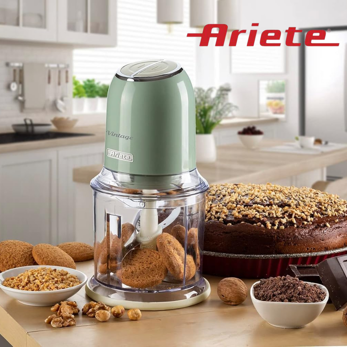 Ariete Vintage chopper - 400 Watt, 600 ml