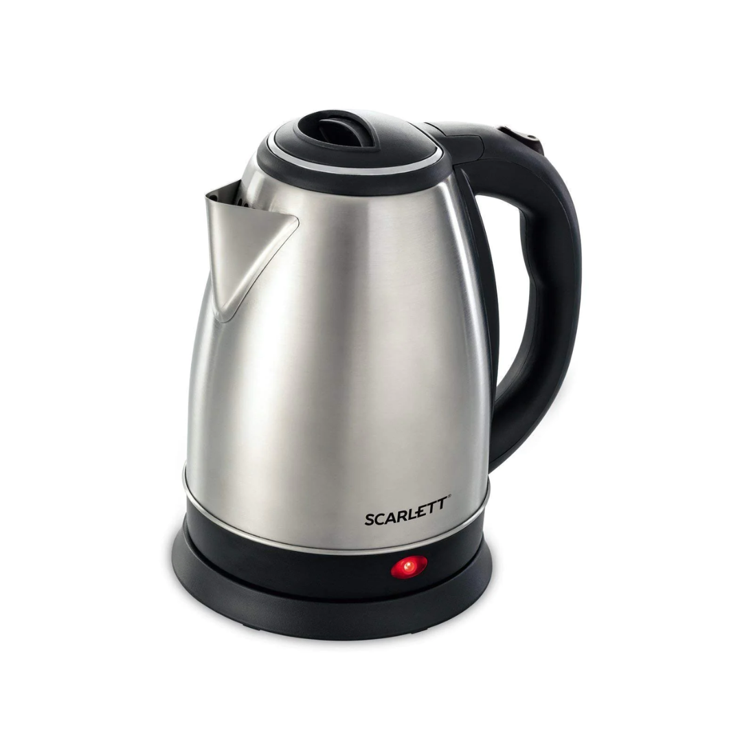 Scarlett Stainless Steel Kettle - 2000 Watt, 2.0 Liters