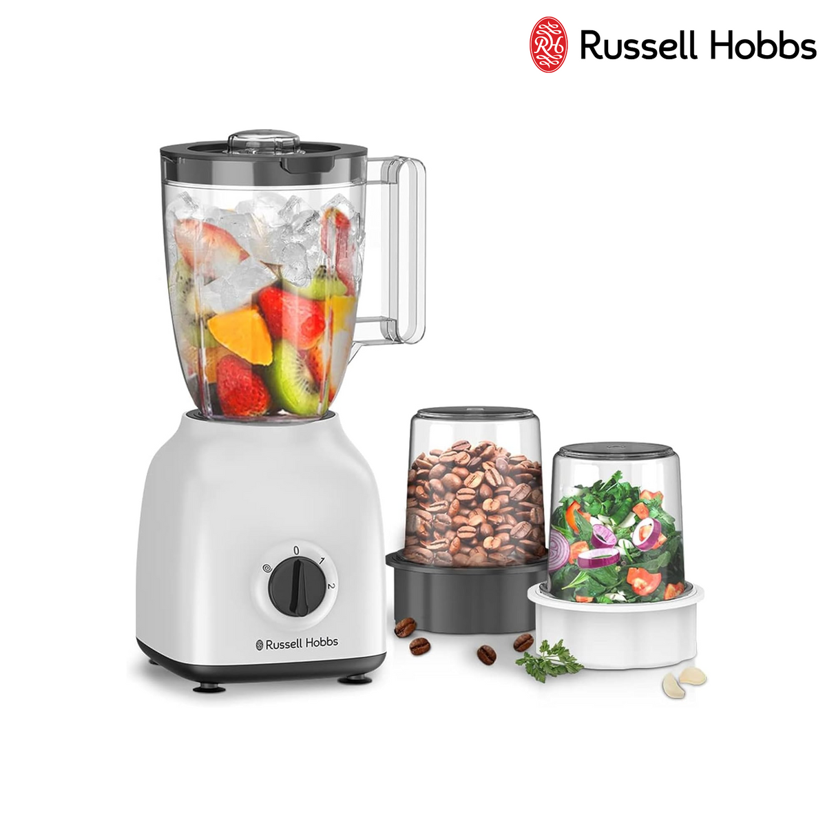 Russell Hobbs 4 in 1 Blender - 400 Watt, 1.5 Liters
