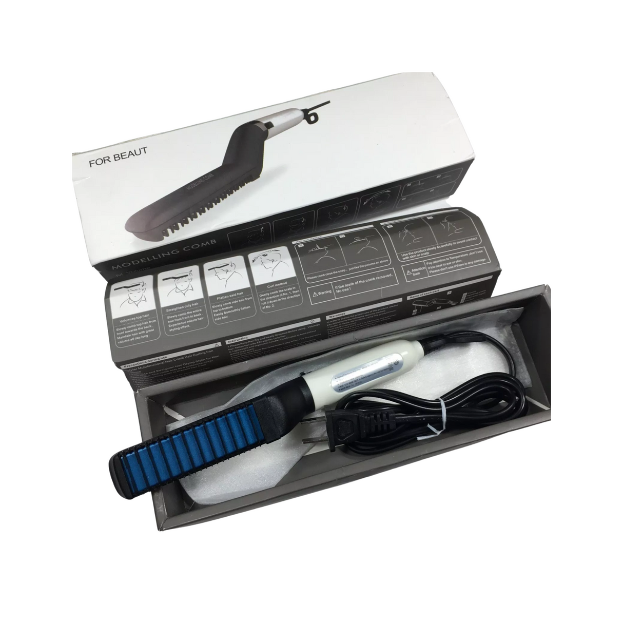 Hair Straightener Comb Electric FB1618