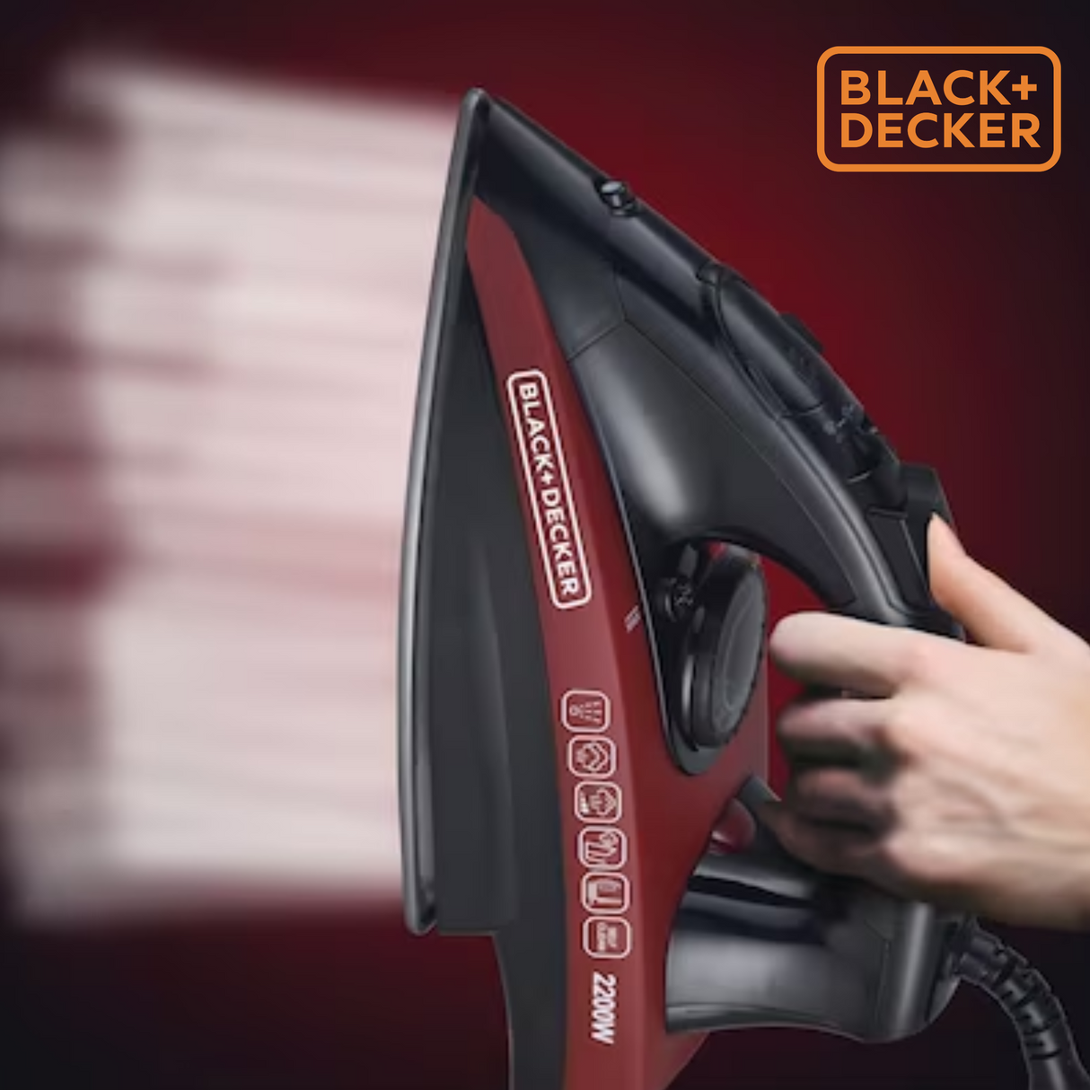 Black & Decker Steam Iron X2200-B5 - 2200 Watt