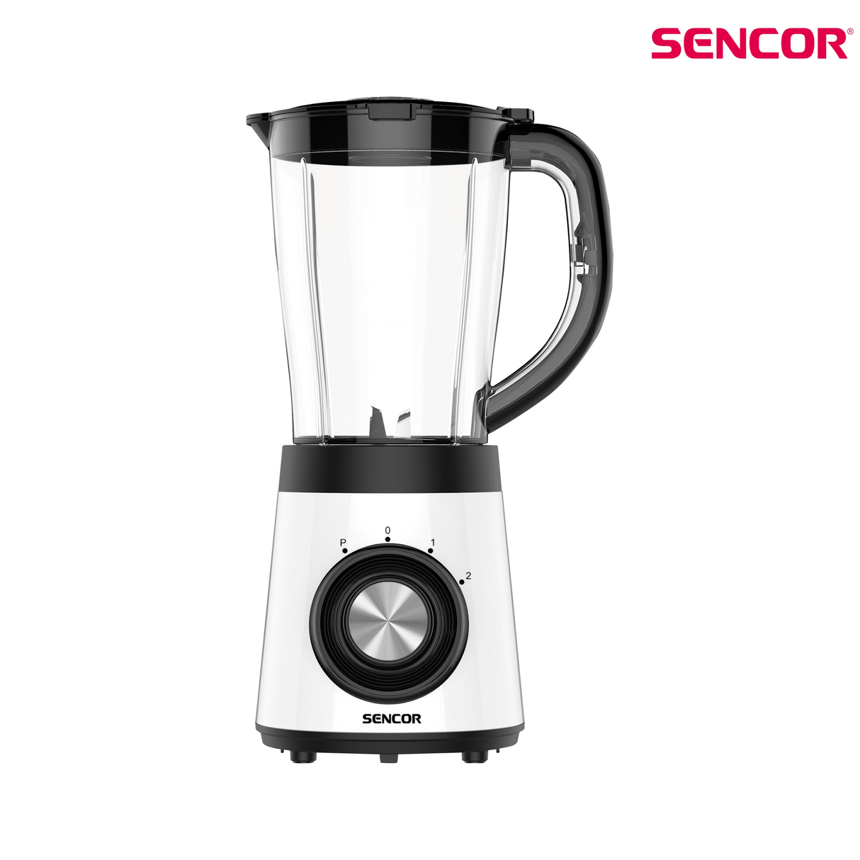 Sencor Blender SBL3470WH- 500 Watt, 1.5 Liter Plastic Jug
