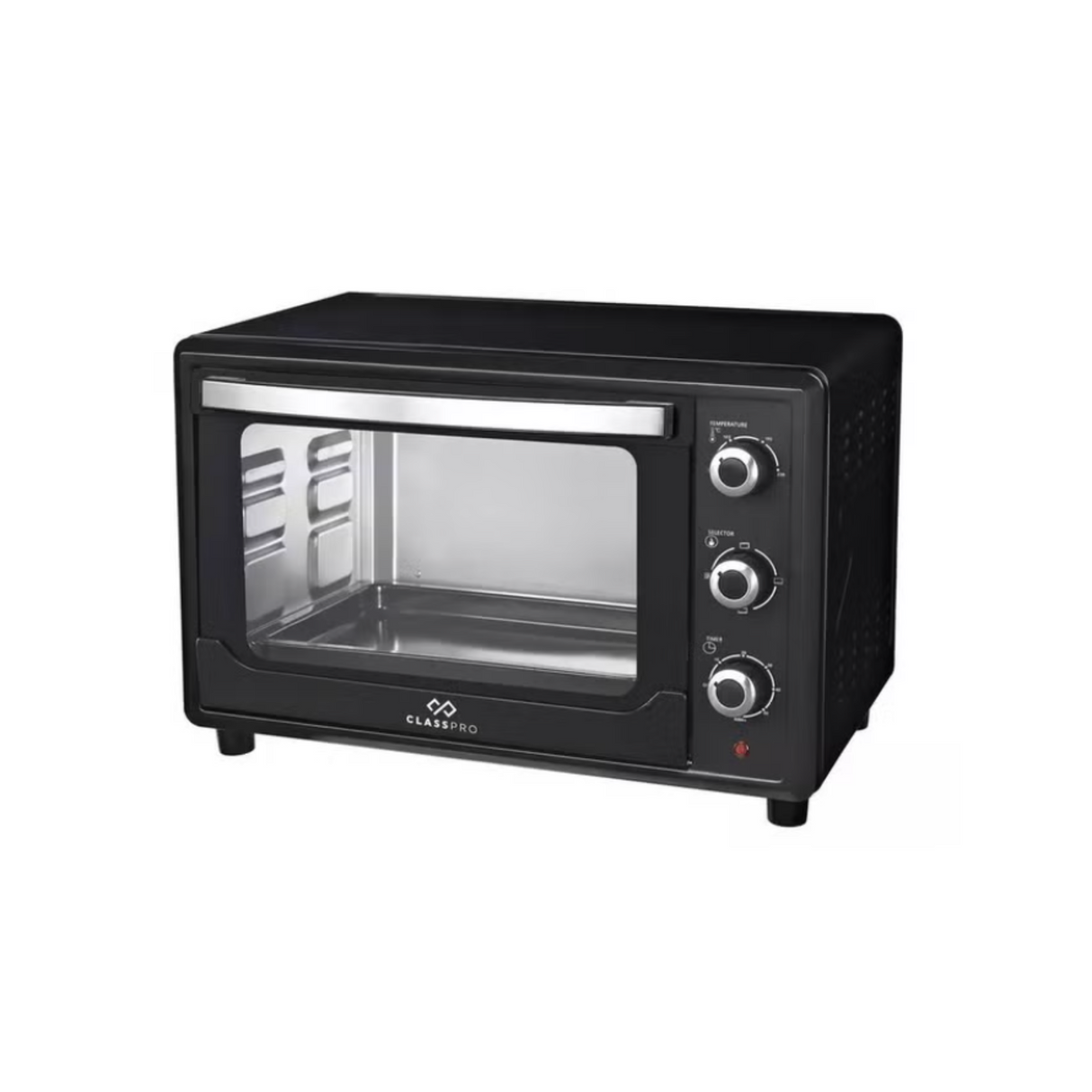 Class Pro Oven 2000W 45L Double glass door Black