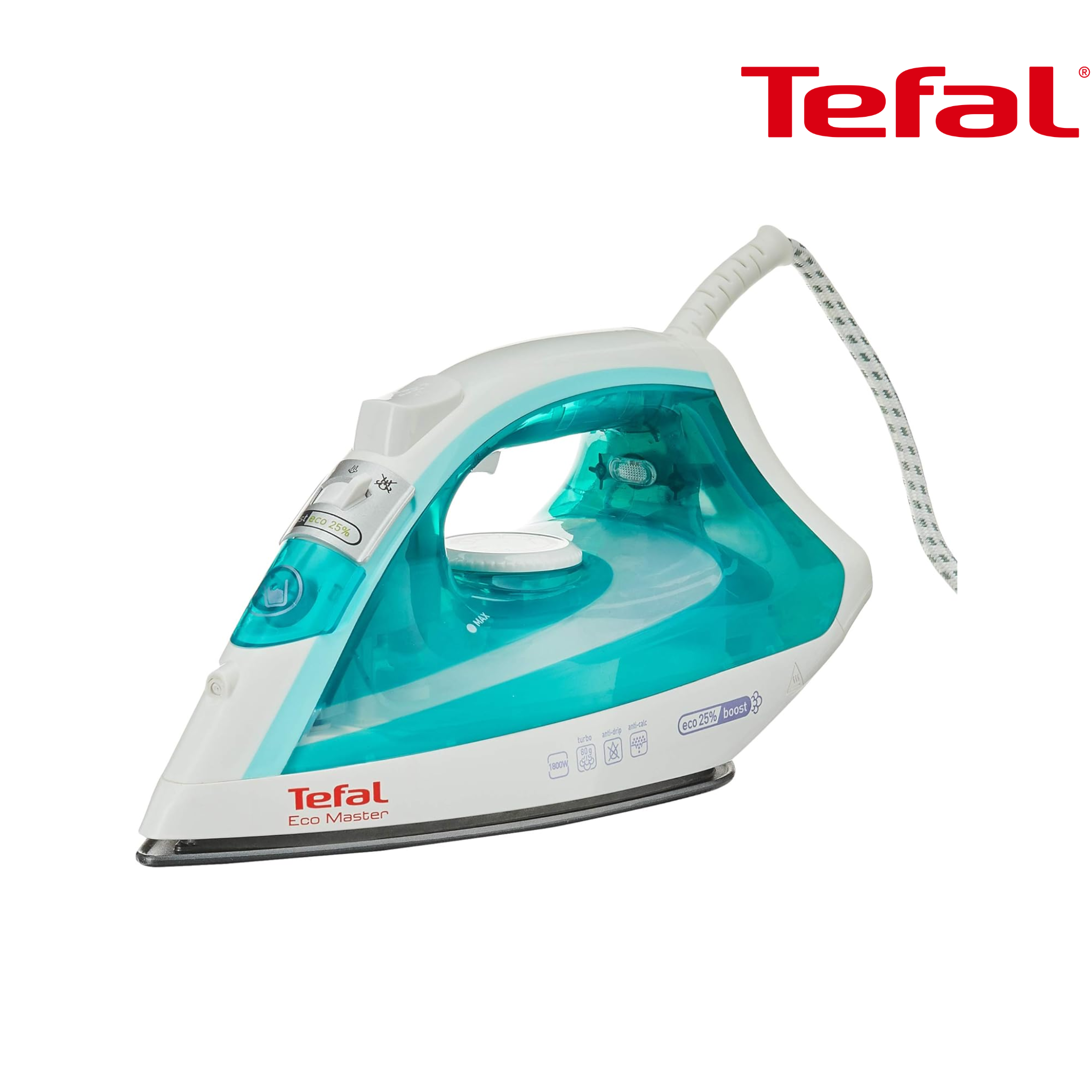 Tefal Steam Iron FV1721 1800 Watt 200 ml Takhfid