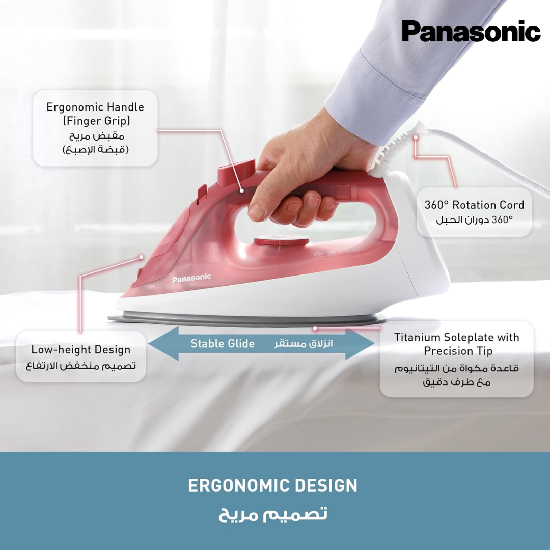 Panasonic Steam Iron ‎NI-S430- 2300 Watt, 300 ml