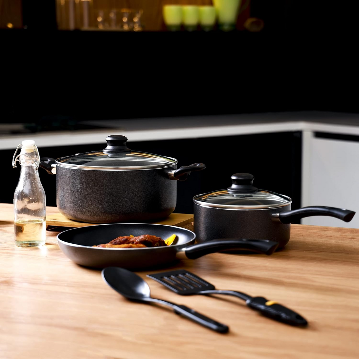 Royal Ford Aluminum Cookware Set Rf8948- 7 pieces, Ceramic